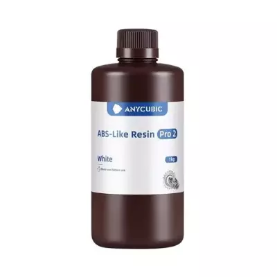 Anycubic ABS Pro 2 3D Yazıcı Reçine - Beyaz - 1Kg 