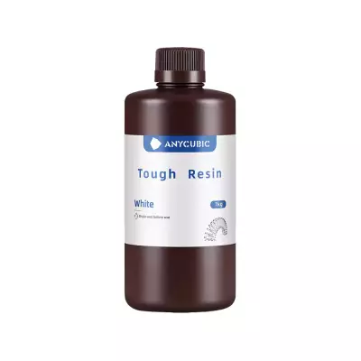 Anycubic Tough 3D Yazıcı Reçine - Beyaz - 1Kg 