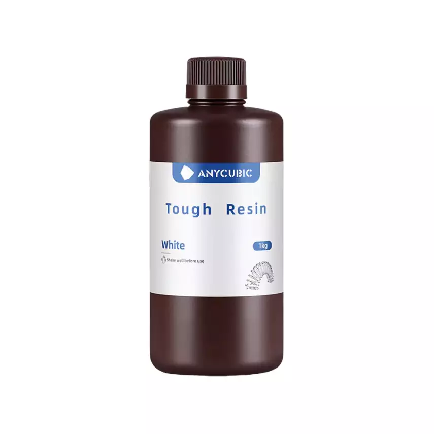 Anycubic Tough 3D Yazıcı Reçine - Beyaz - 1Kg - 1