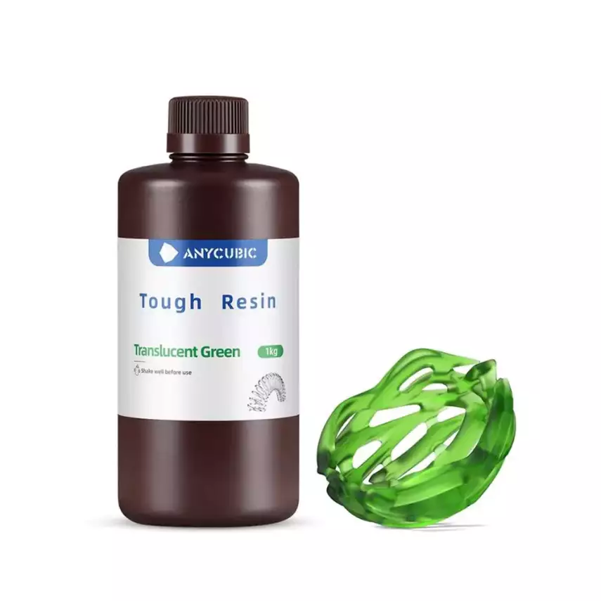 Anycubic Tough 3D Yazıcı Reçine - Yeşil - 1Kg - 2