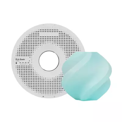 Bambu Lab PLA Basic Filament Arctic Whisper 1.75mm 1Kg