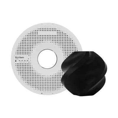 Bambu Lab PLA Basic Filament Siyah 1.75mm 1Kg