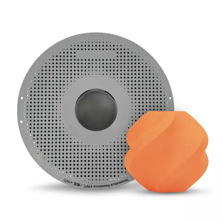 Bambu Lab PLA Matte Filament Mandalina Turuncusu 1.75mm 1Kg - 1