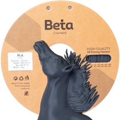 Beta PLA Mat Filament Kül Gri (1)