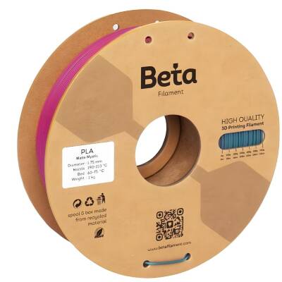 Beta PLA Mat Filament Mavi-Yeşil-Kırmızı