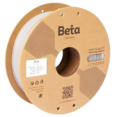 Beta PLA Mat Filament Sıcak Gri