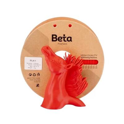 Beta PLA Plus Filament Ateş Kırmızı 1.75mm 1Kg 