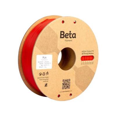 Beta PLA Plus Filament Ateş Kırmızı 1.75mm 1Kg (1)
