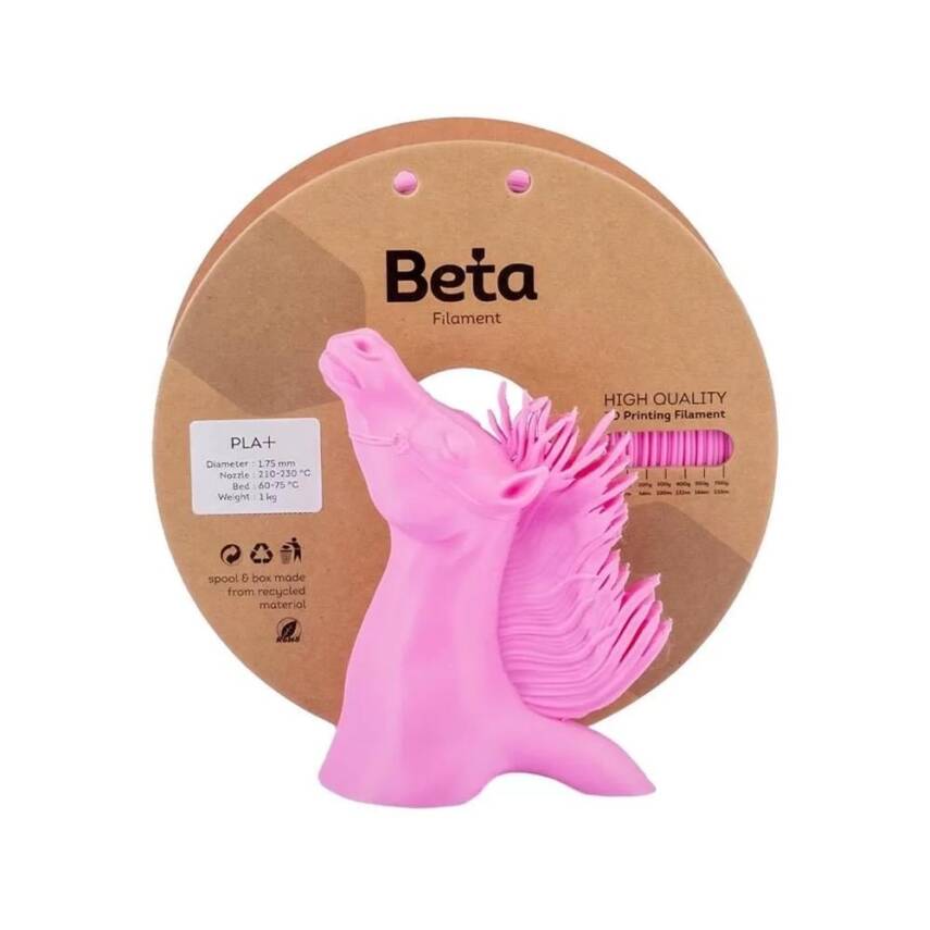 Beta PLA Plus Filament Gül Pembe 1.75mm 1Kg - 2