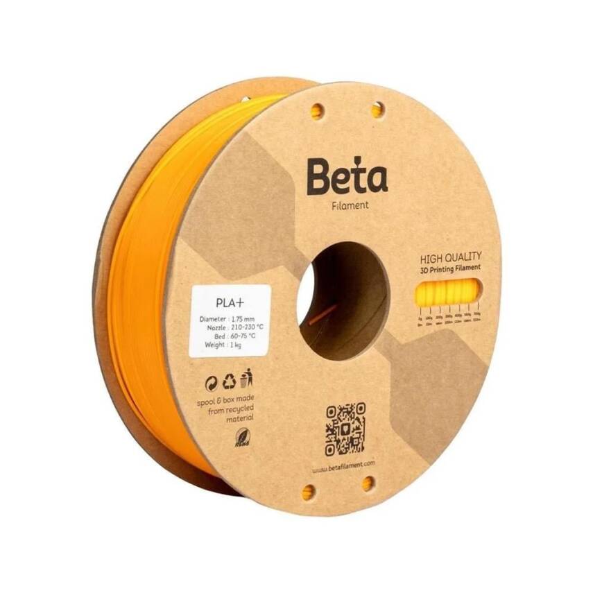 Beta PLA Plus Filament Mercan Turuncu 1.75mm 1Kg - 2