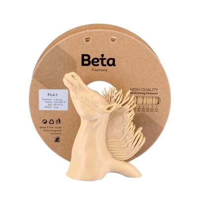 Beta PLA Plus Filament Natural Ten 1.75mm 1Kg (1)