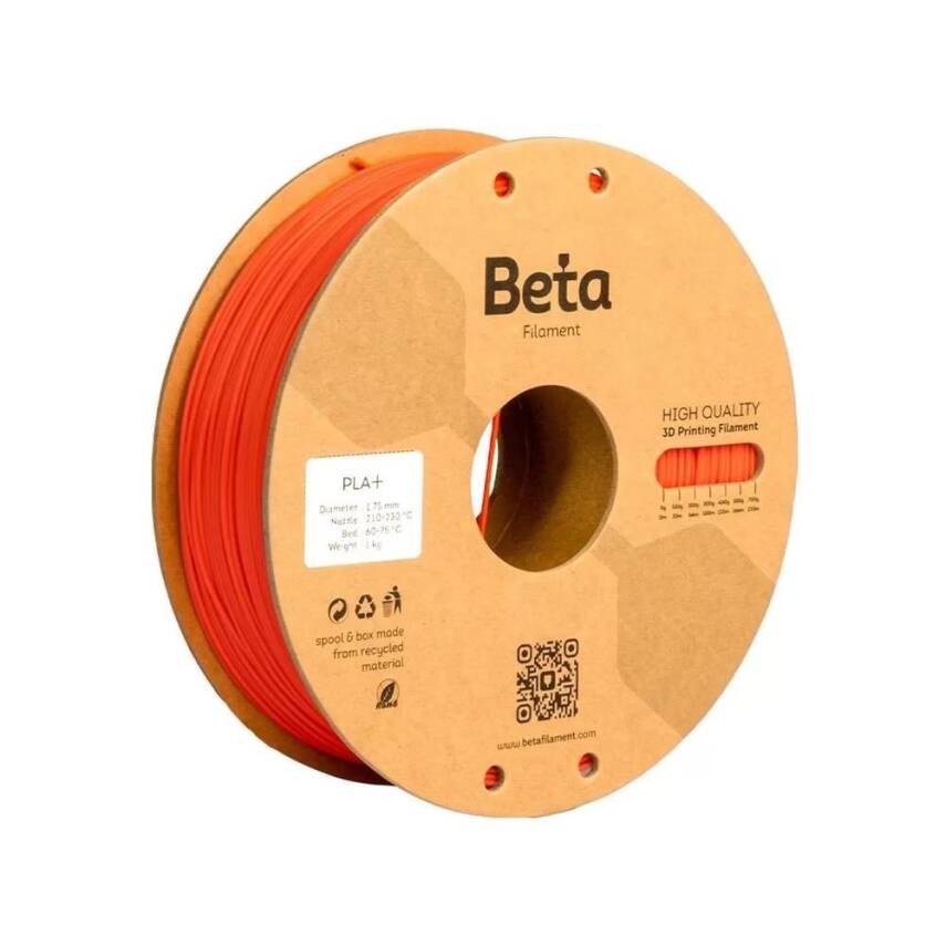 Beta PLA Plus Filament Neo Kırmızı 1.75mm 1Kg - 2