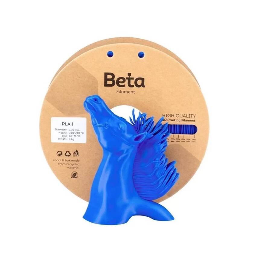Beta PLA Plus Filament Neo Mavi 1.75mm 1Kg - 2