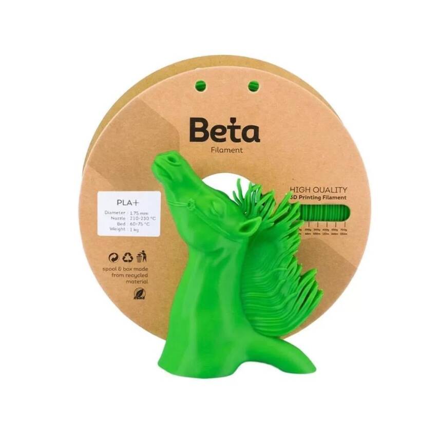 Beta PLA Plus Filament Neo Yeşil 1.75mm 1Kg - 2