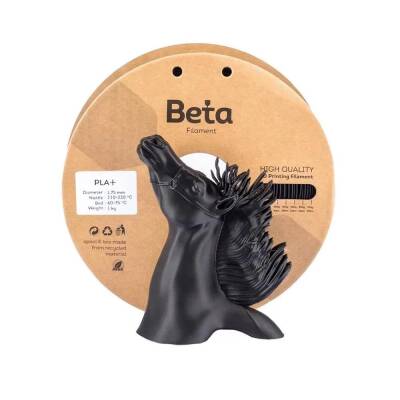Beta PLA Plus Filament Siyah 1.75mm 1Kg 