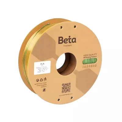 Beta PLA Silk Altın-Yeşil-Fuşya Filament 1.75mm 1Kg 
