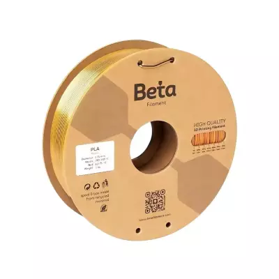 Beta PLA Silk Kırmızı-Altın-Siyah Filament 1.75mm 1Kg 
