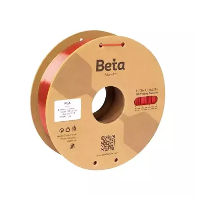 Beta PLA Silk Kırmızı-Yeşil Filament 1.75mm 1Kg 