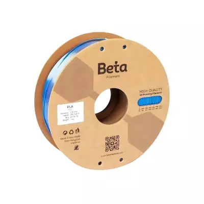 Beta PLA Silk Mavi-Turuncu Filament 1.75mm 1Kg 
