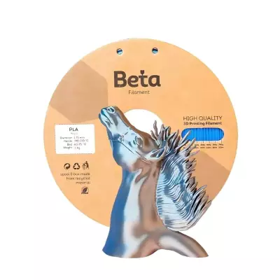 Beta PLA Silk Mavi-Turuncu Filament 1.75mm 1Kg (1)