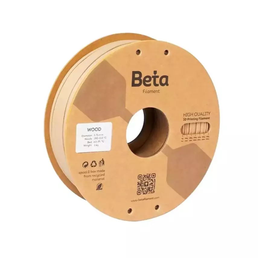 Beta Wood Filament 1.75mm 1Kg - 1