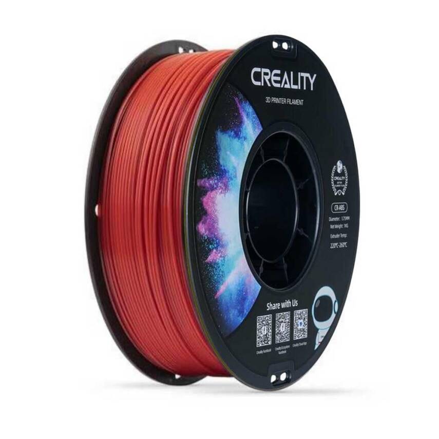Creality CR-ABS Kırmızı Filament 1.75mm 1Kg - 1
