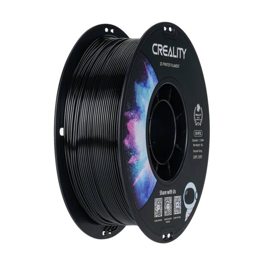 Creality CR-PETG Siyah Filament 1.75mm 1Kg - 1