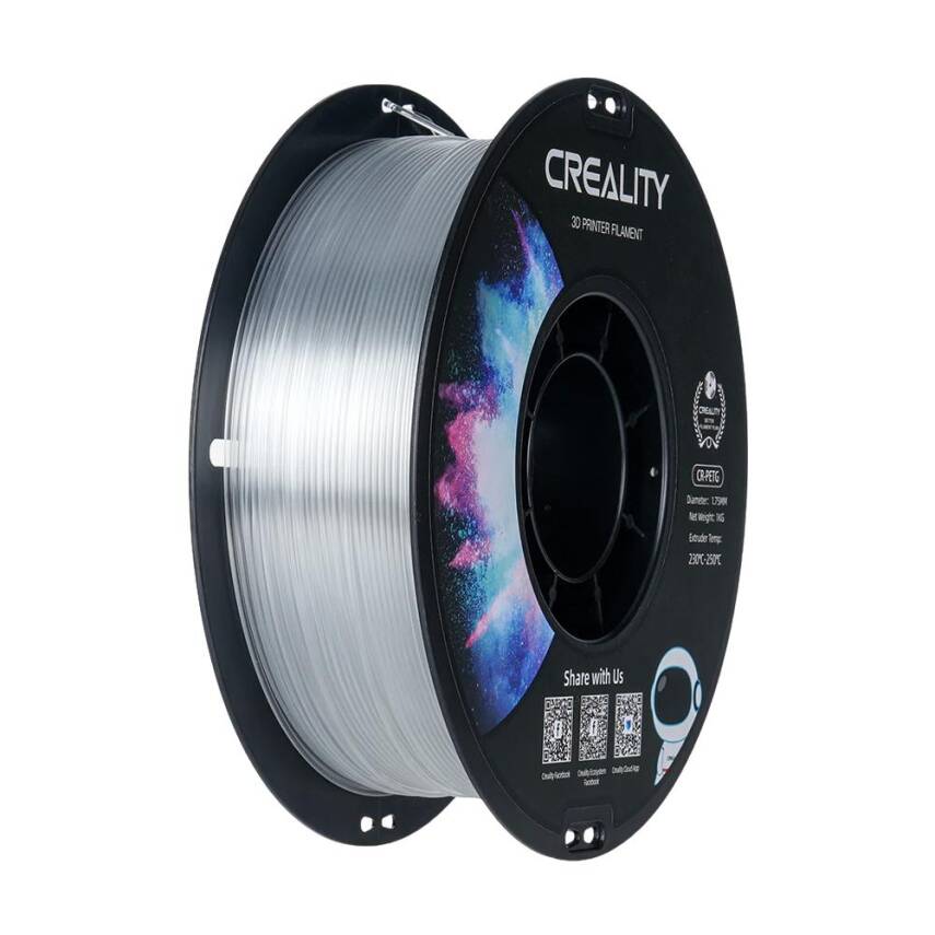 Creality CR-PETG Transparan Filament 1.75mm 1Kg - 2