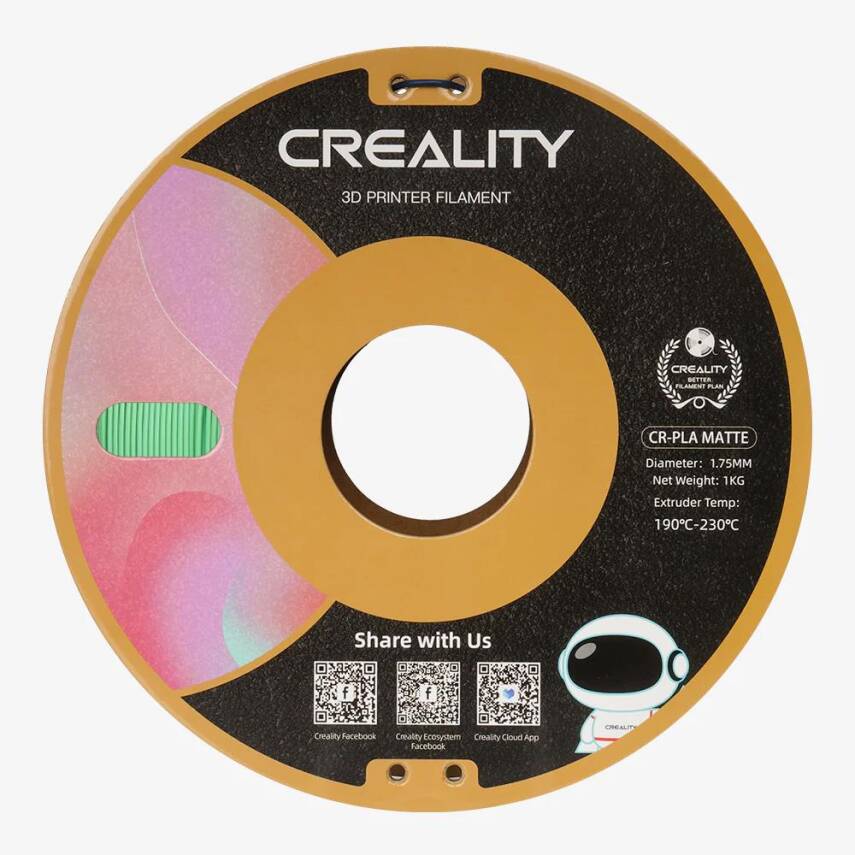 Creality CR-PLA Matte Avokado Yeşili Filament 1.75mm 1Kg - 2