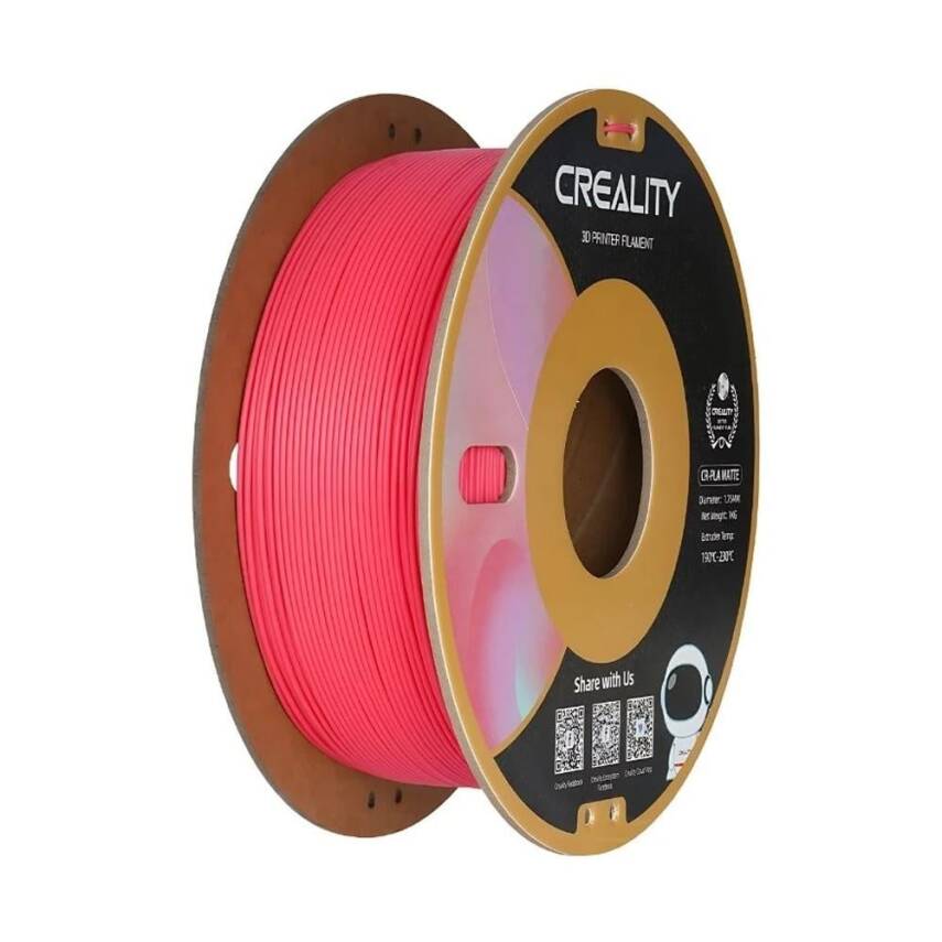 Creality CR-PLA Matte Strawberry Red Filament 1.75mm 1Kg - 1