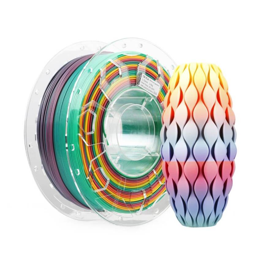 Creality CR-PLA Rainbow Filament 1.75mm 1Kg - 2