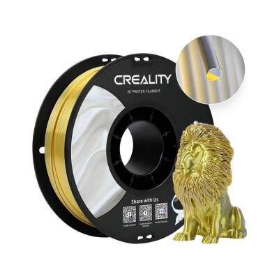 Creality CR-PLA Silk Altın-Gümüş Filament 1.75mm 1Kg 
