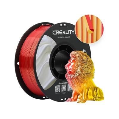 Creality CR-PLA Silk Altın-Kırmızı Filament 1.75mm 1Kg (1)