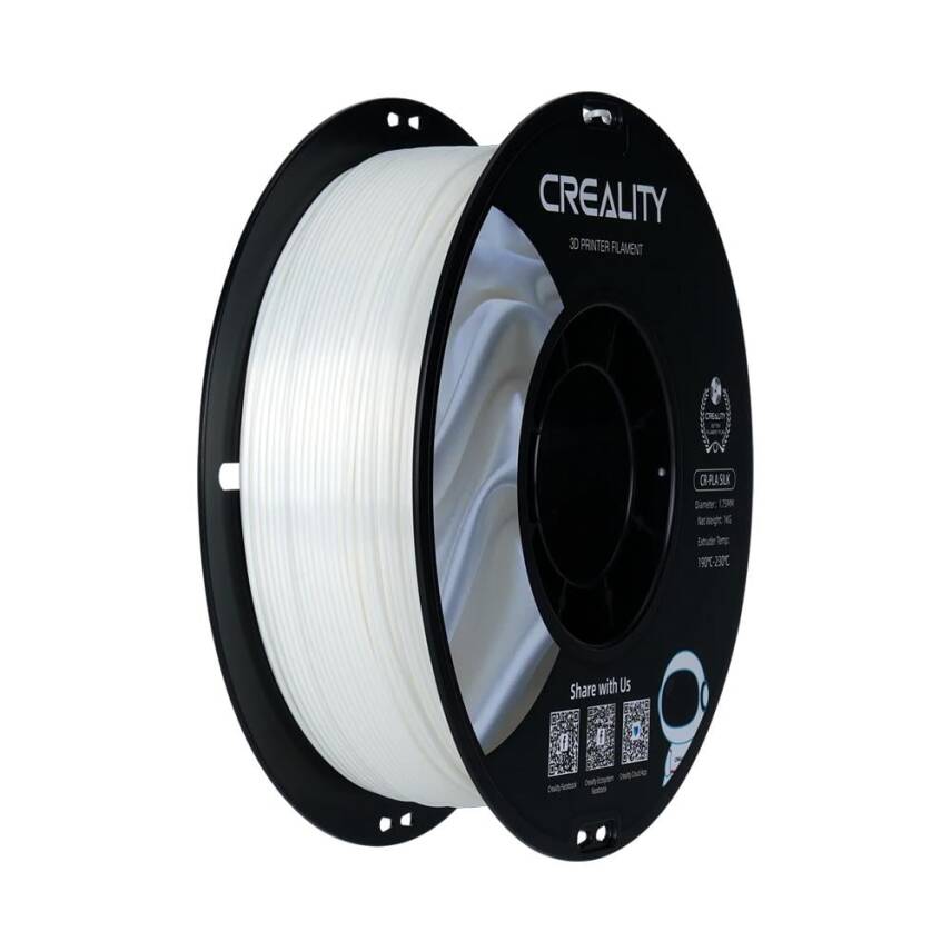 Creality CR-PLA Silk Beyaz Filament 1.75mm 1Kg - 2