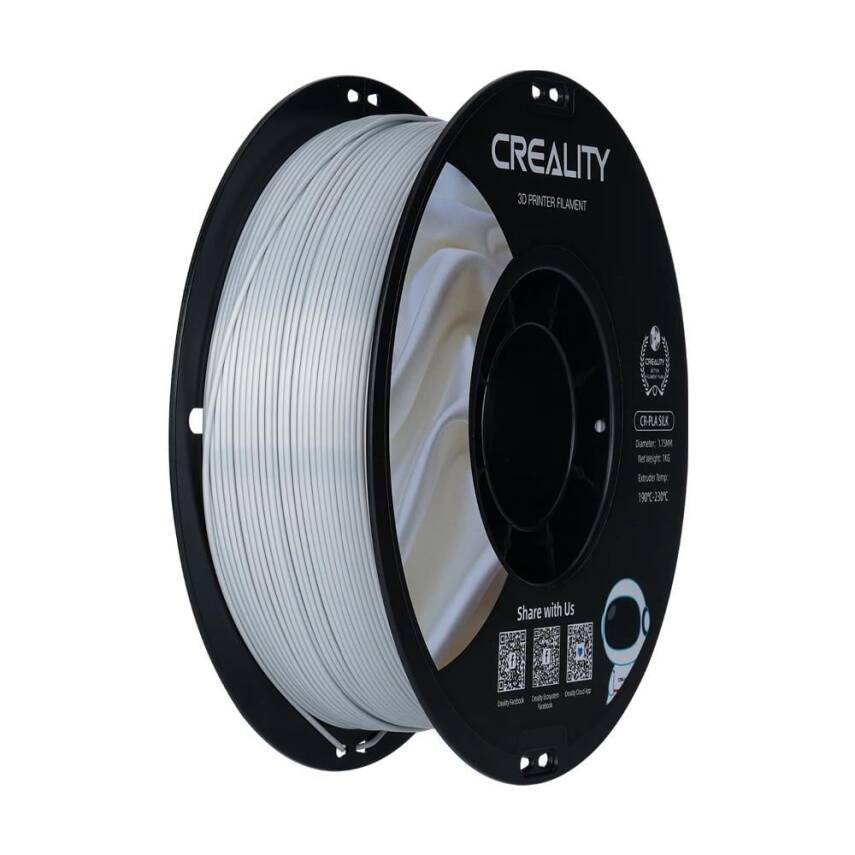 Creality CR-PLA Silk Gümüş Filament 1.75mm 1Kg - 2