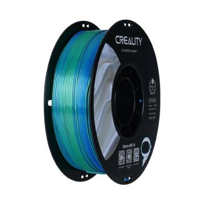 Creality CR-PLA Silk Mavi-Yeşil Filament 1.75mm 1Kg 