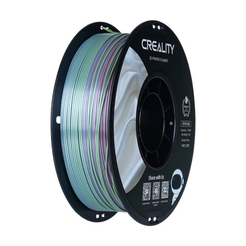 Creality CR-PLA Silk Rainbow Filament 1.75mm 1Kg - 1