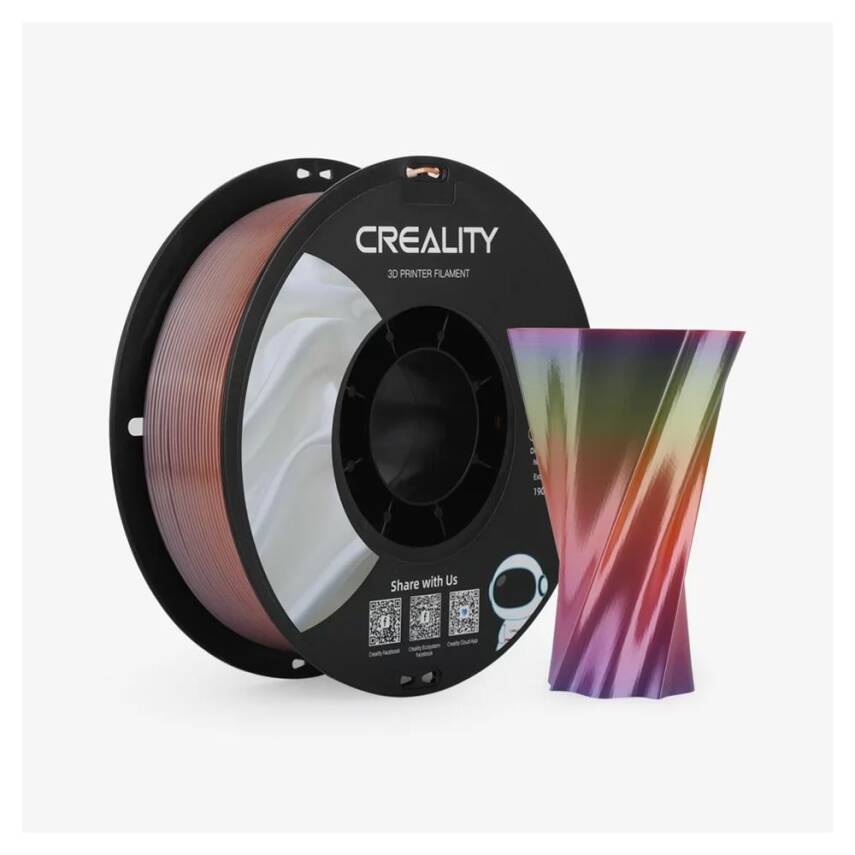 Creality CR-PLA Silk Rainbow Filament 1.75mm 1Kg - 2