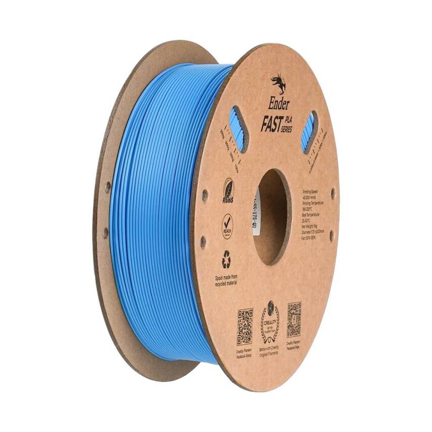 Creality Ender Fast PLA Açık Mavi Filament 1.75mm 1Kg - 1