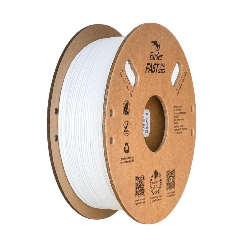 Creality Ender Fast PLA Beyaz Filament 1.75mm 1Kg - 1