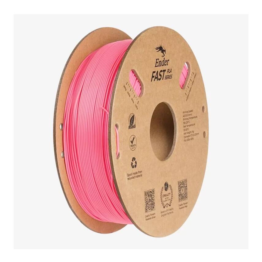 Creality Ender Fast PLA Pembe Filament 1.75mm 1Kg - 1