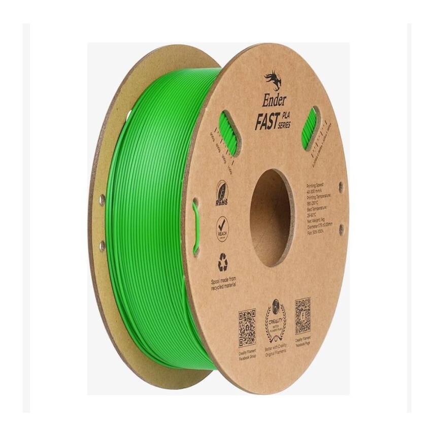 Creality Ender Fast PLA Yeşil Filament 1.75mm 1Kg - 1