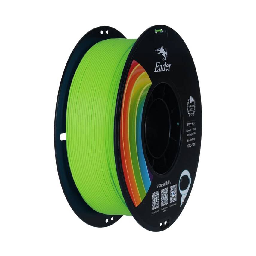 Creality Ender PLA+ Elma Yeşili Filament 1.75mm 1Kg - 1