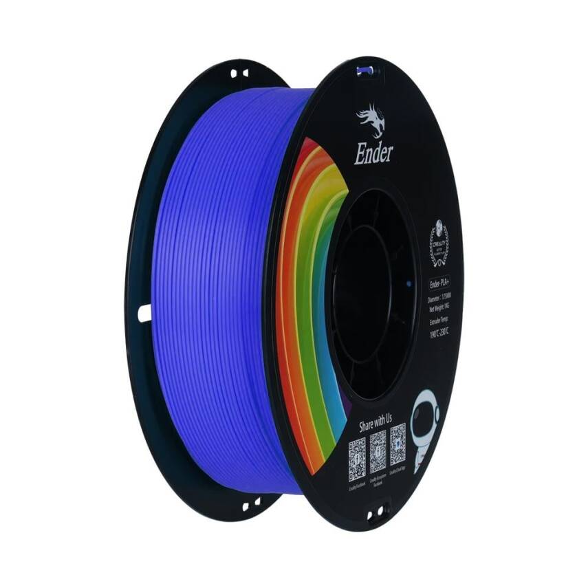 Creality Ender PLA+ Mavi Filament 1.75mm 1Kg - 1