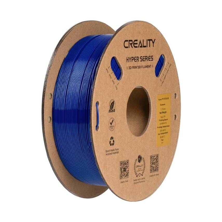 Creality Hyper PETG Mavi Filament 1.75mm 1Kg - 1