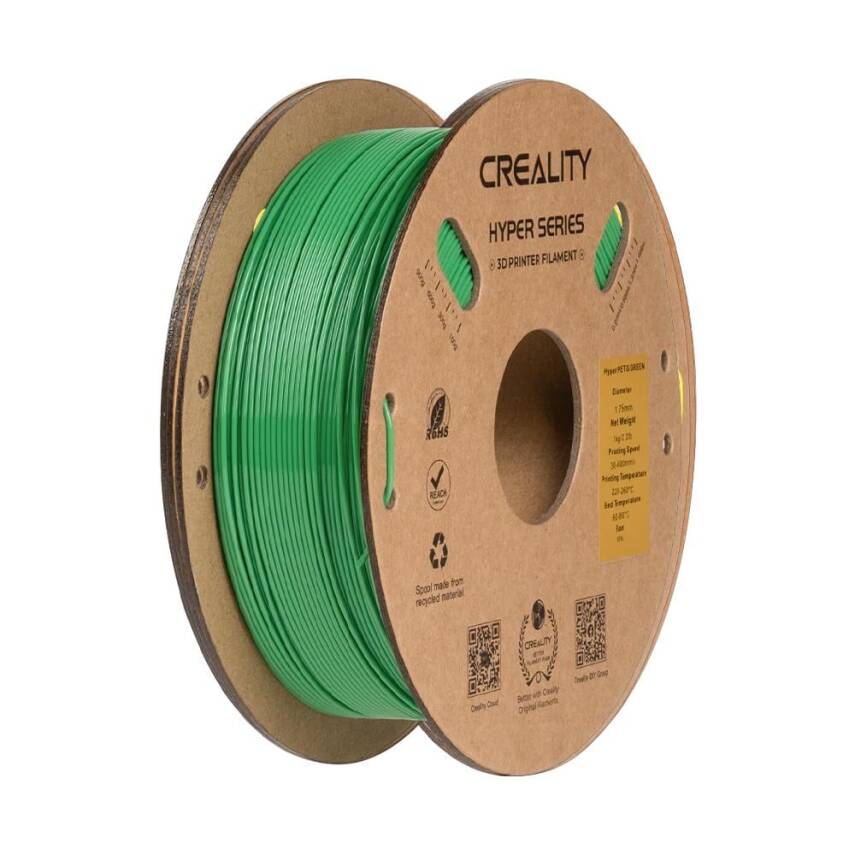 Creality Hyper PETG Yeşil Filament 1.75mm 1Kg - 1