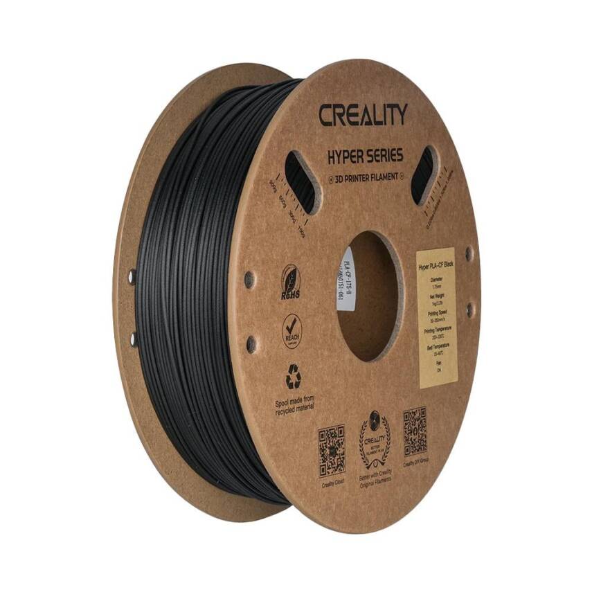 Creality Hyper PLA-CF Siyah Filament 1.75mm 1Kg - 1