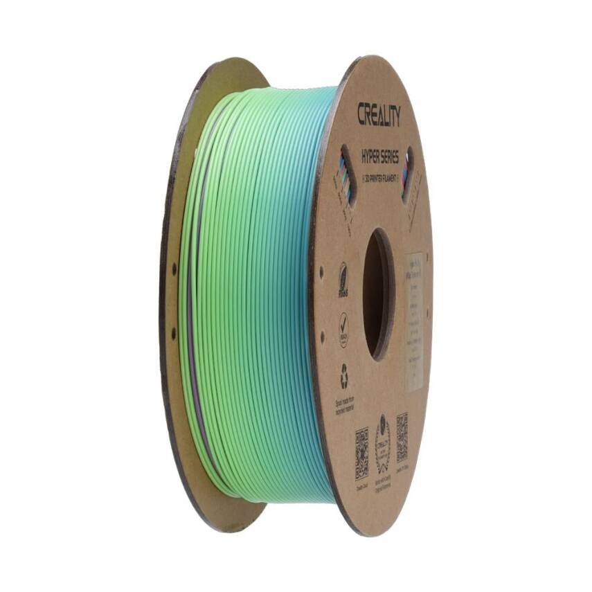 Creality Hyper PLA Rainbow Wild Blossom Short Filament 1.75mm 1Kg - 1