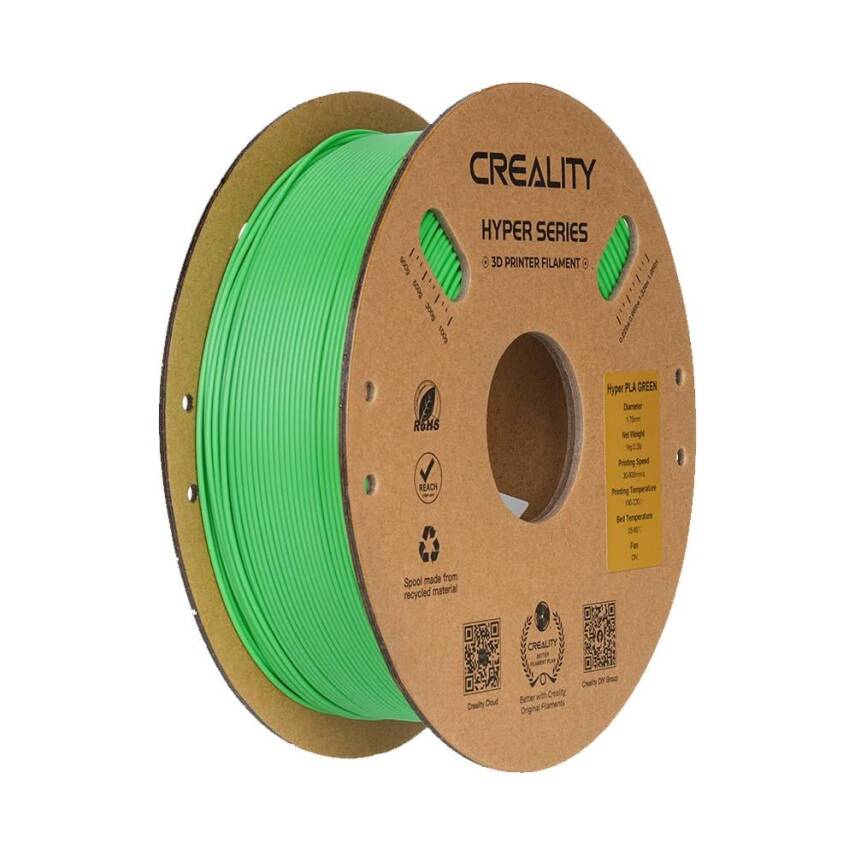 Creality Hyper PLA Yeşil Filament 1.75mm 1Kg - 1