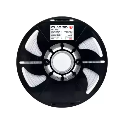 Elas PLA Pro Filament 1.75mm 1kg Beyaz 